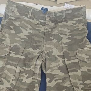 George Men's Green Camouflage Cargo Pants